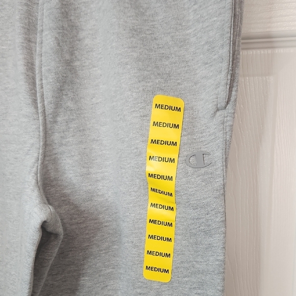 Champion Gray Joggers with Relaxed Fit and Elastic Waistband - Picture 2 of 4